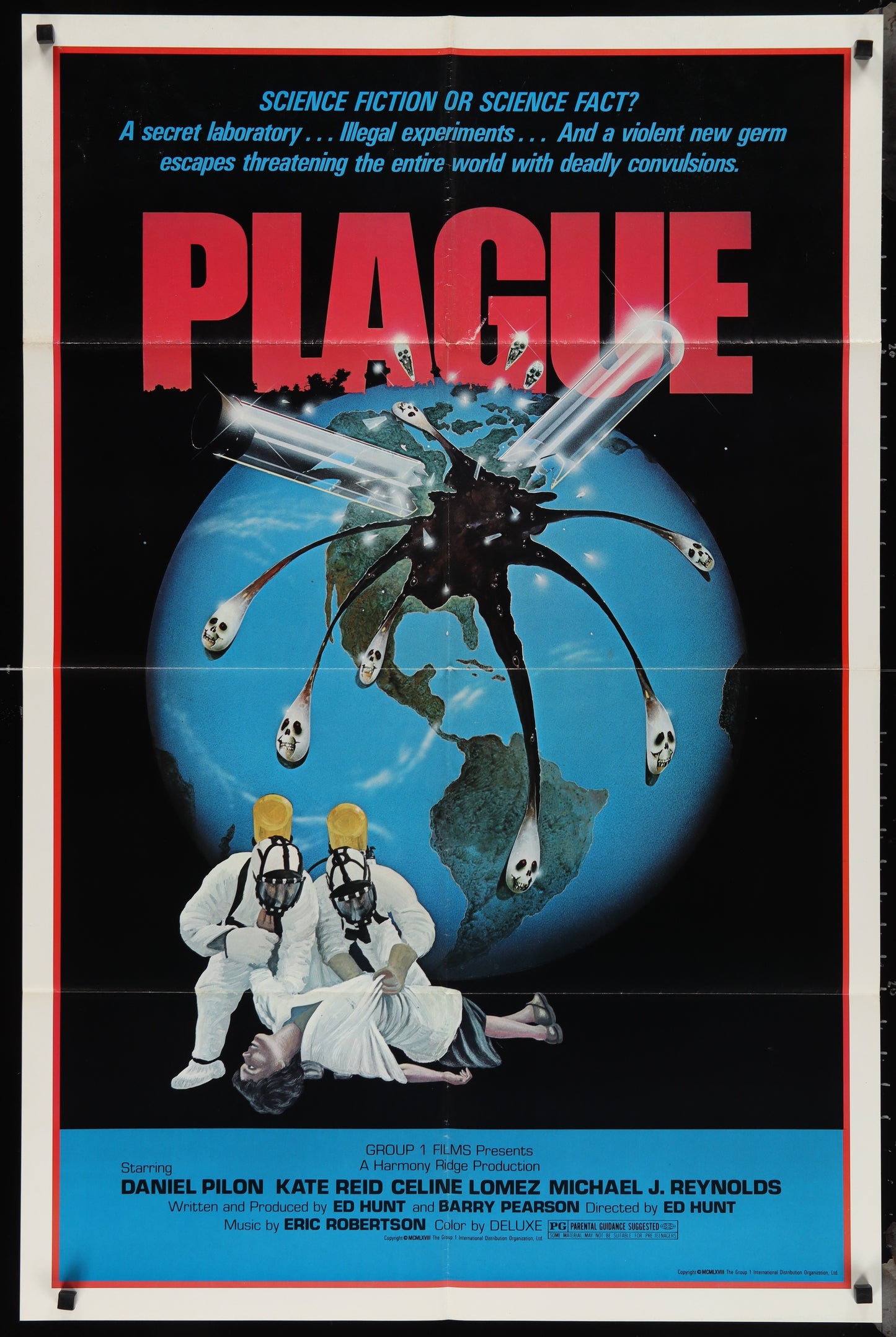 Plague (1979) Original US One Sheet Movie Poster