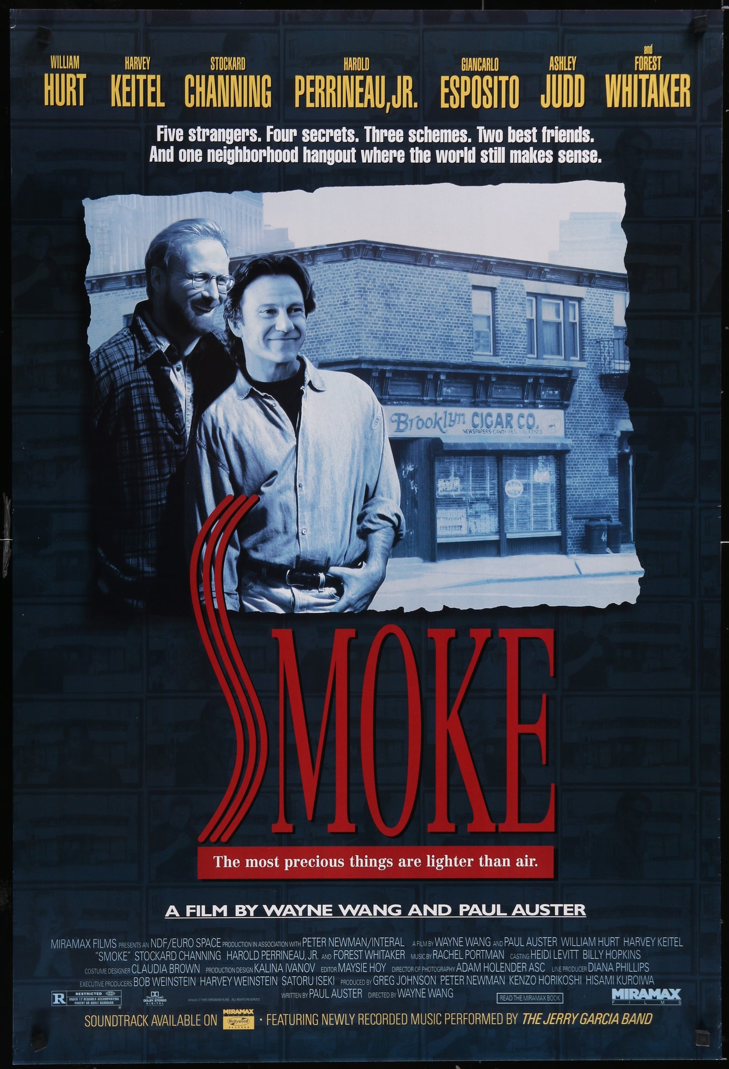 Smoke (1995) Original US One Sheet Movie Poster