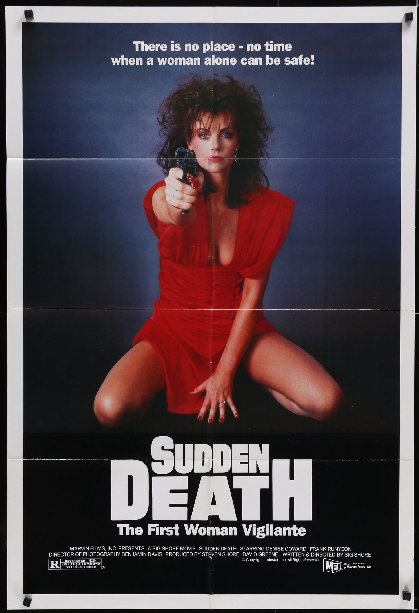 Sudden Death (1985) Original US One Sheet Movie Poster