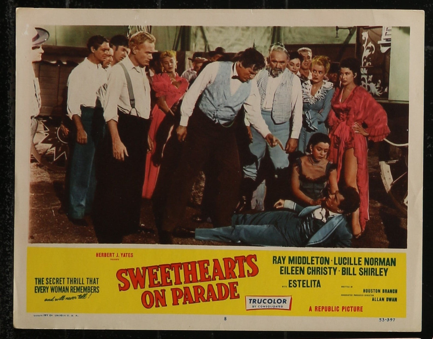 Sweethearts On Parade (1953) Original US Lobby Card #8 11 x 14