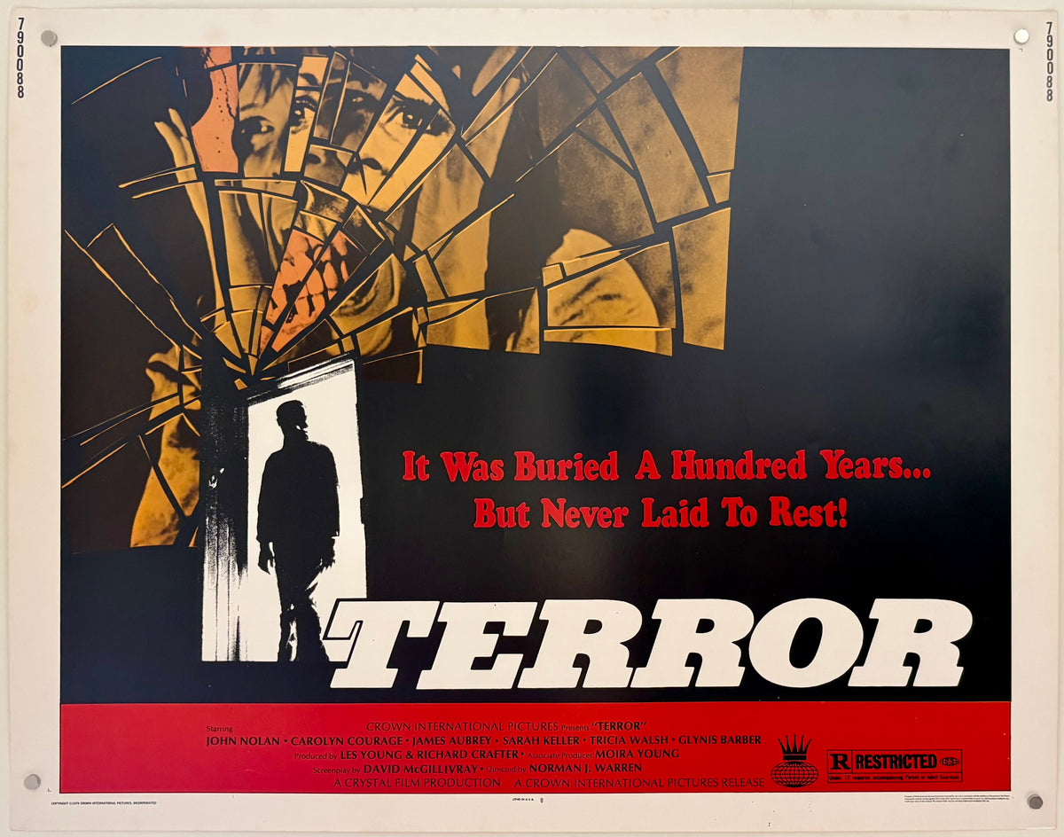Terror (1978) Original US Half Sheet Movie Poster