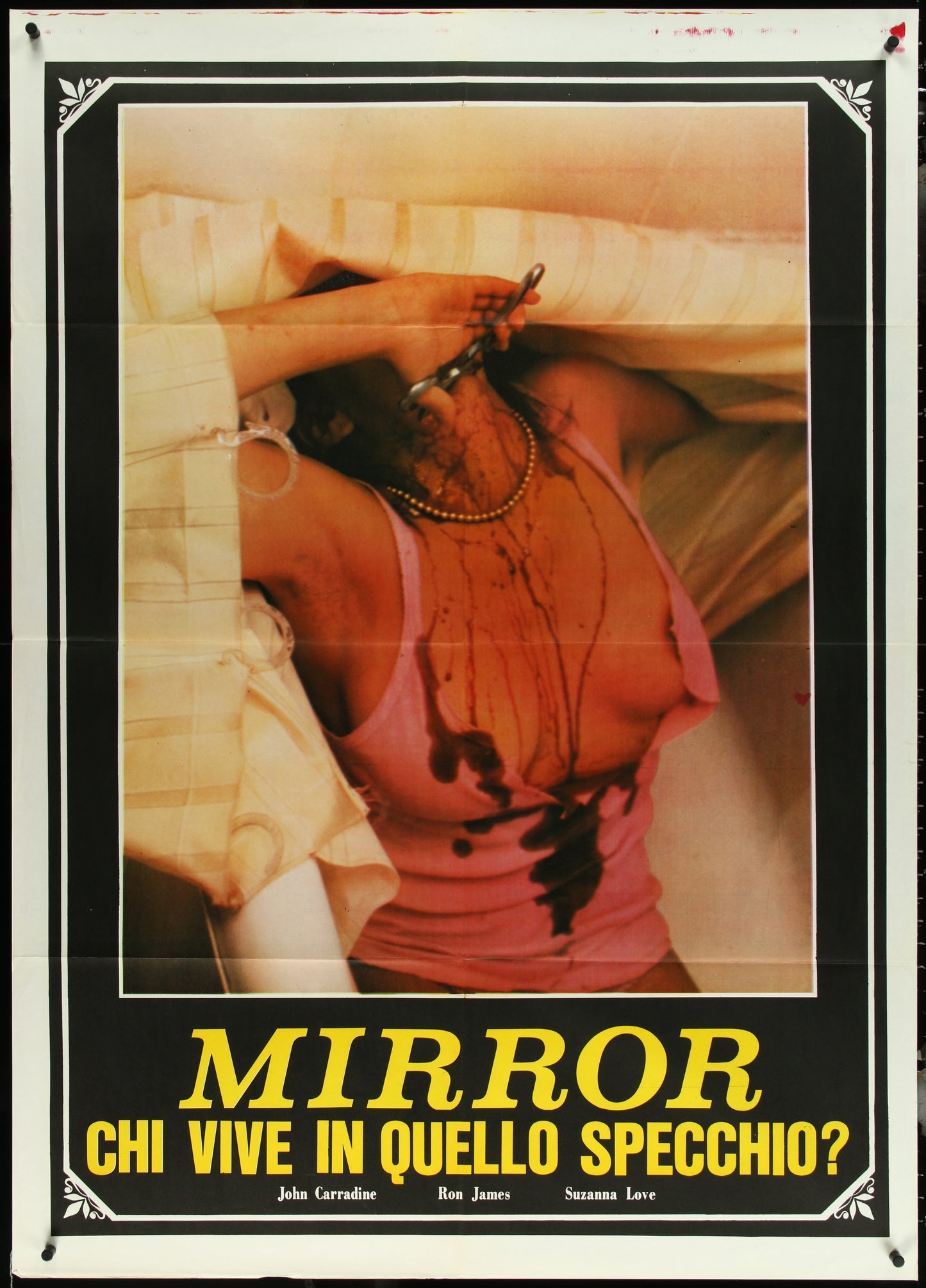 The Boogey Man (1980) Original Italian One Panel Movie Poster 39 x 55