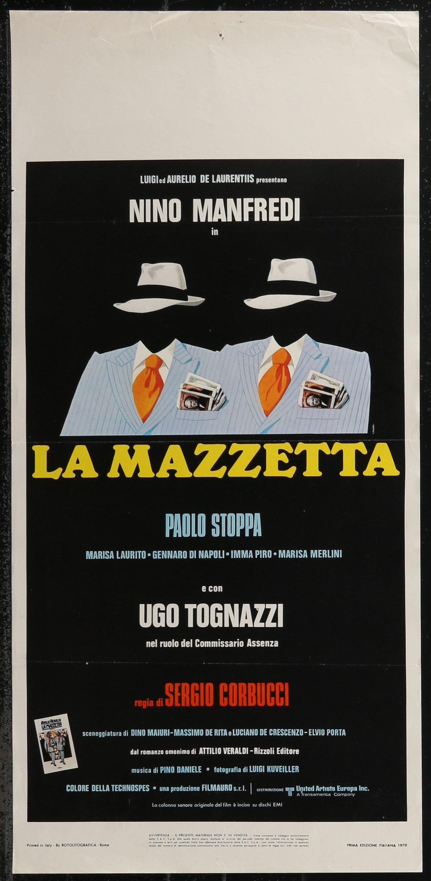 The Payoff (1978) Original Italian Locandina Movie Poster 34 x 70 cm