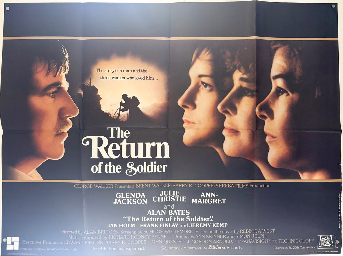 The Return of the Soldier (1982) Original UK Quad Movie Poster