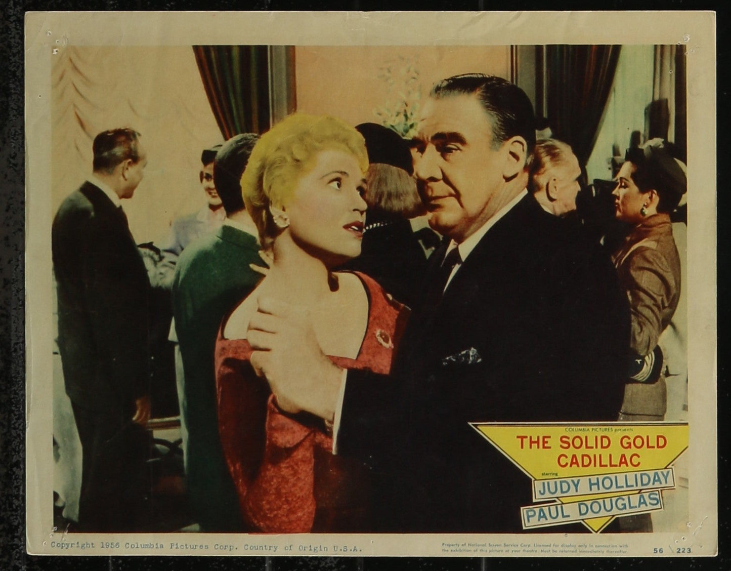 The Solid Gold Cadillac (1956) Original US Lobby Card 11 x 14
