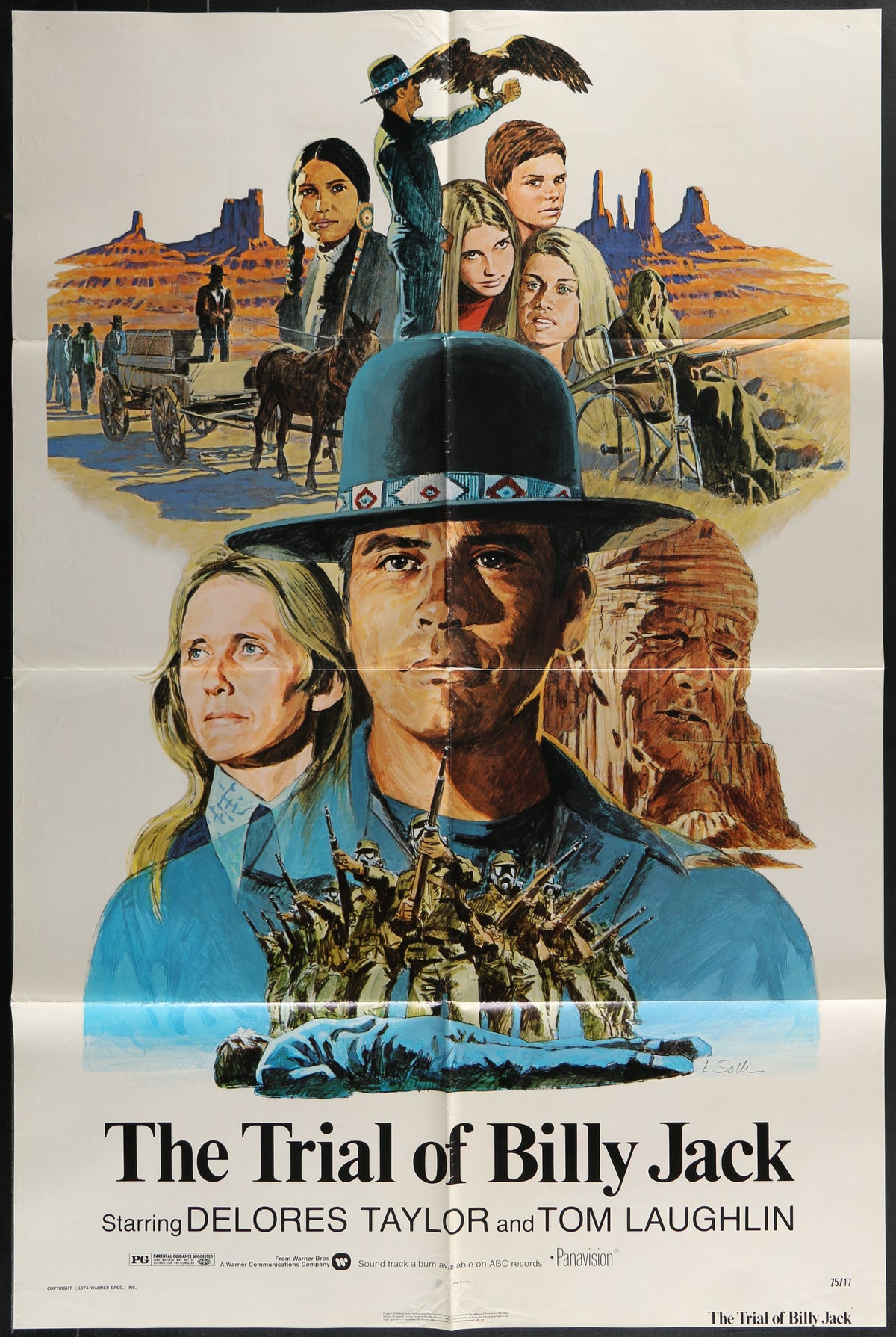 The Trial of Billy Jack (1974) Original US One Sheet Movie Poster