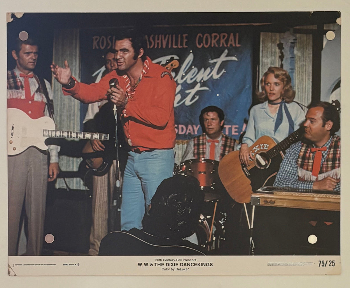 W.W. and the Dixie Dancekings (1975) 7 Original US Lobby Cards