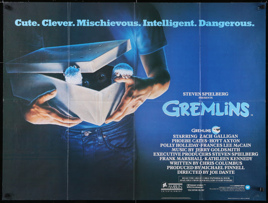 Gremlins (1984) Original UK Quad Movie Poster