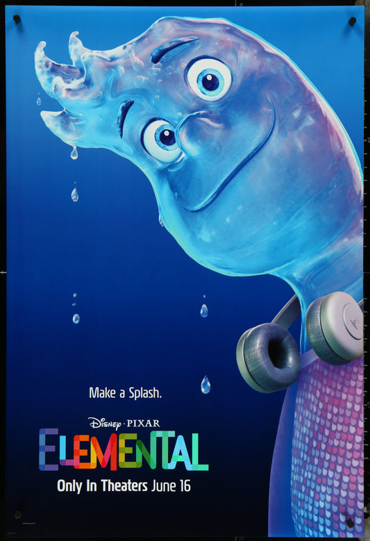 Elemental (2023) Original US One Sheet Movie Poster