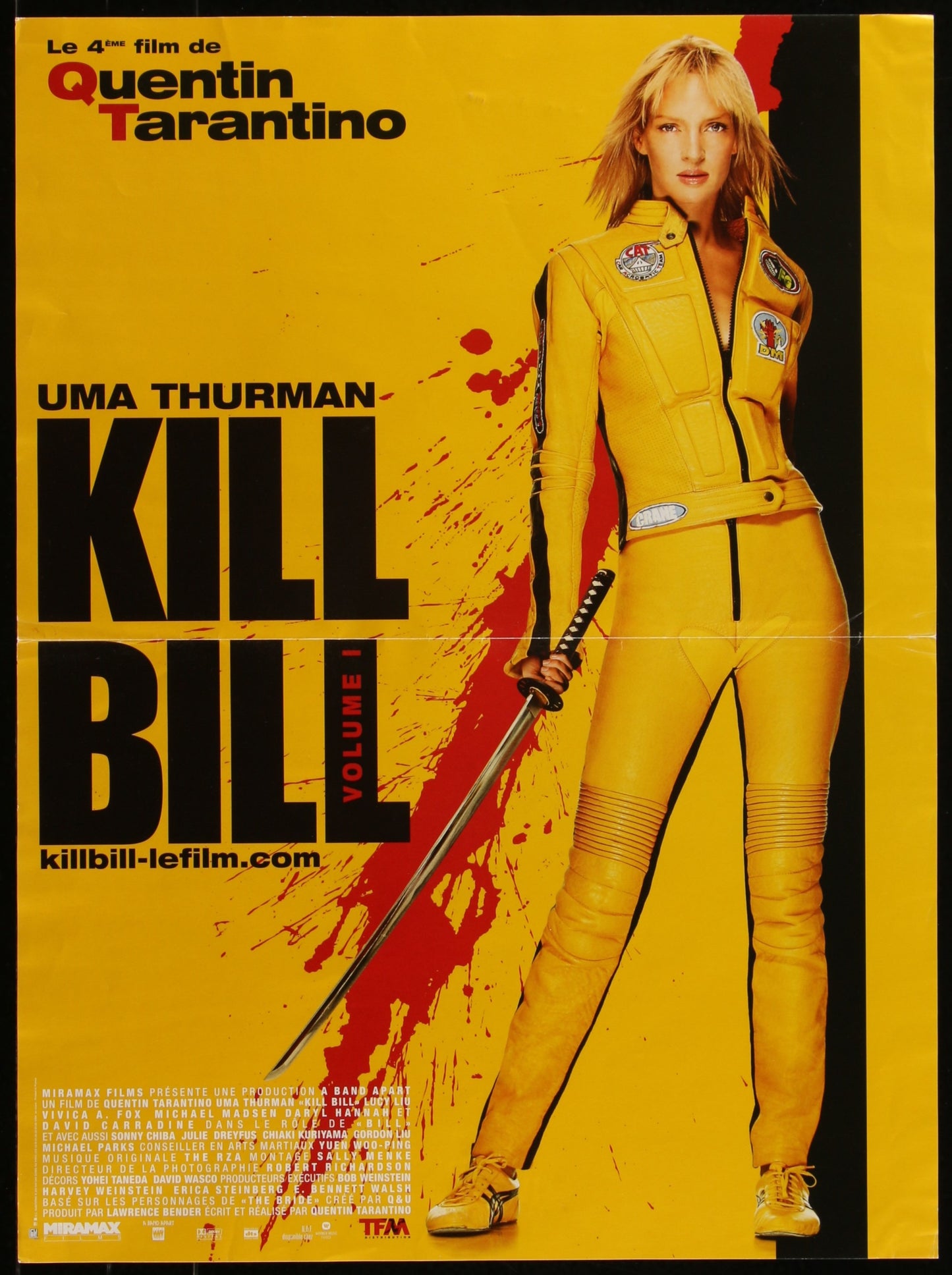 Kill Bill: Volume 1 (2003) Original US One Sheet Movie Poster