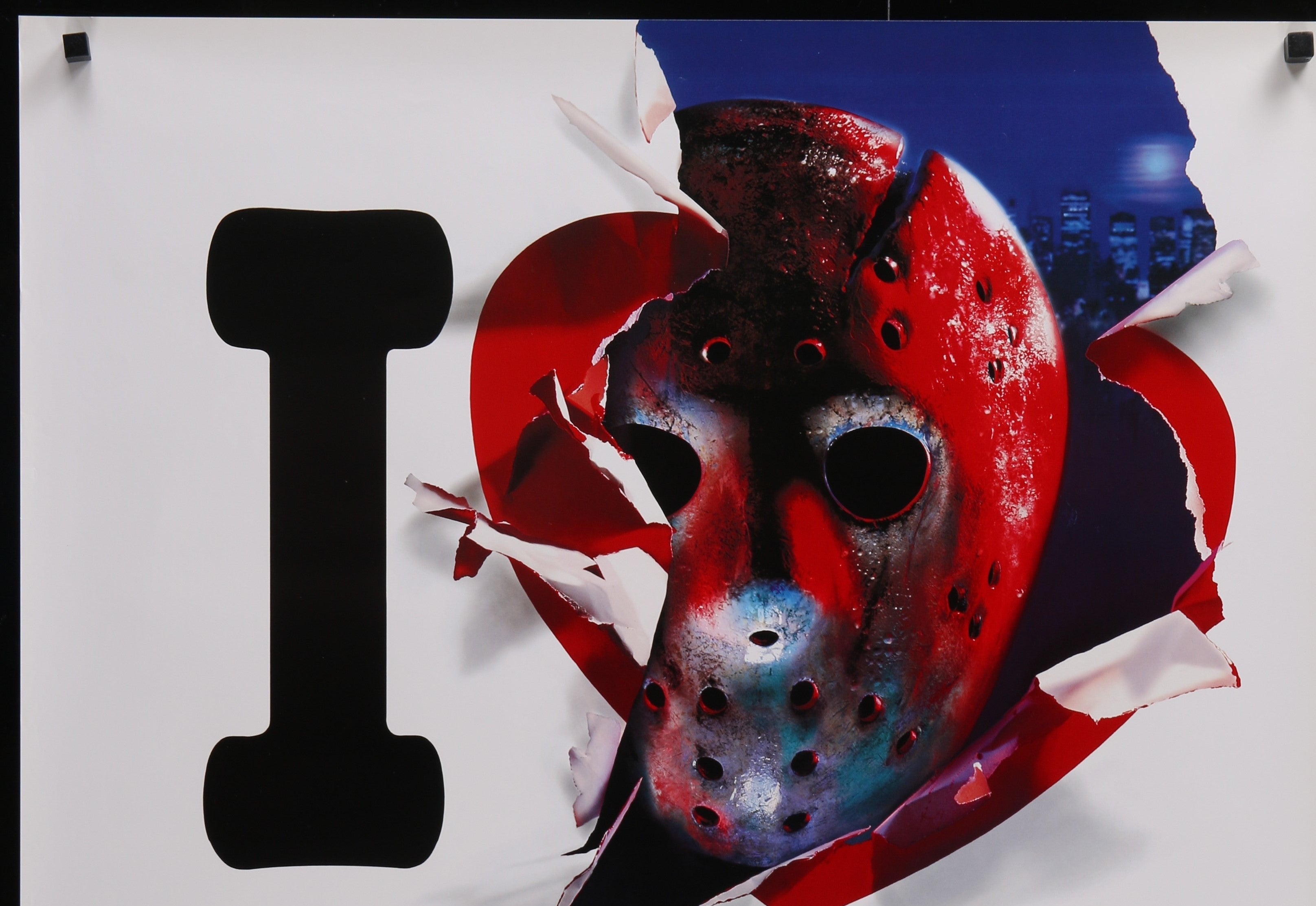 Friday The 13th Part VIII: Jason Takes Manhattan (1989) Original Recalled US One Sheet Movie Poster