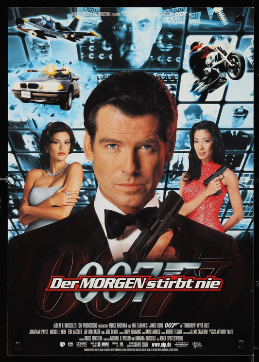 Tomorrow Never Dies (1997) Original German A3 Movie Poster