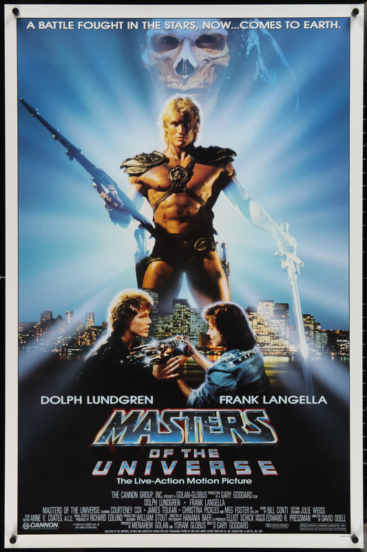Masters Of The Universe (1987) Original US One Sheet Movie Poster