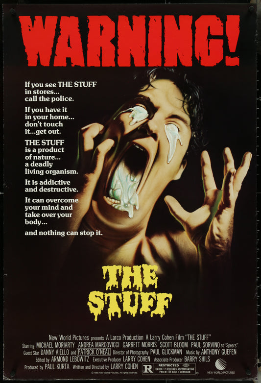 The Stuff (1985) Original US One Sheet Movie Poster