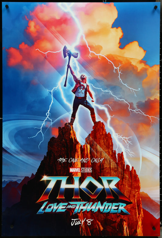 Thor: Love And Thunder (2022) Original US One Sheet Movie Poster