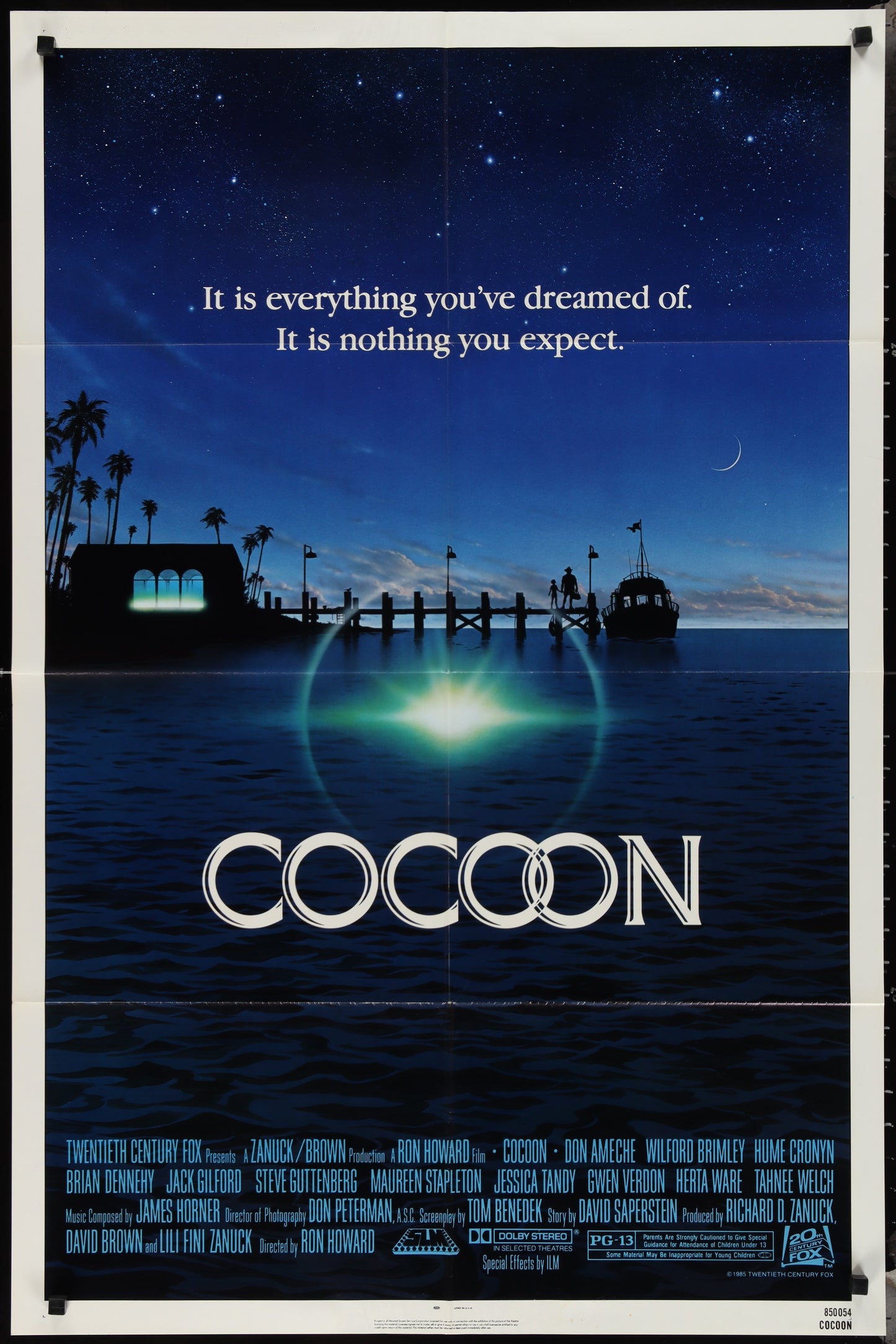 Cocoon (1985) Original US One Sheet Movie Poster