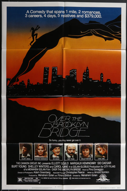Over The Brooklyn Bridge (1984) Original US One Sheet Movie Poster