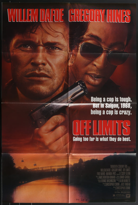 Off Limits (1988) Original US One Sheet Movie Poster