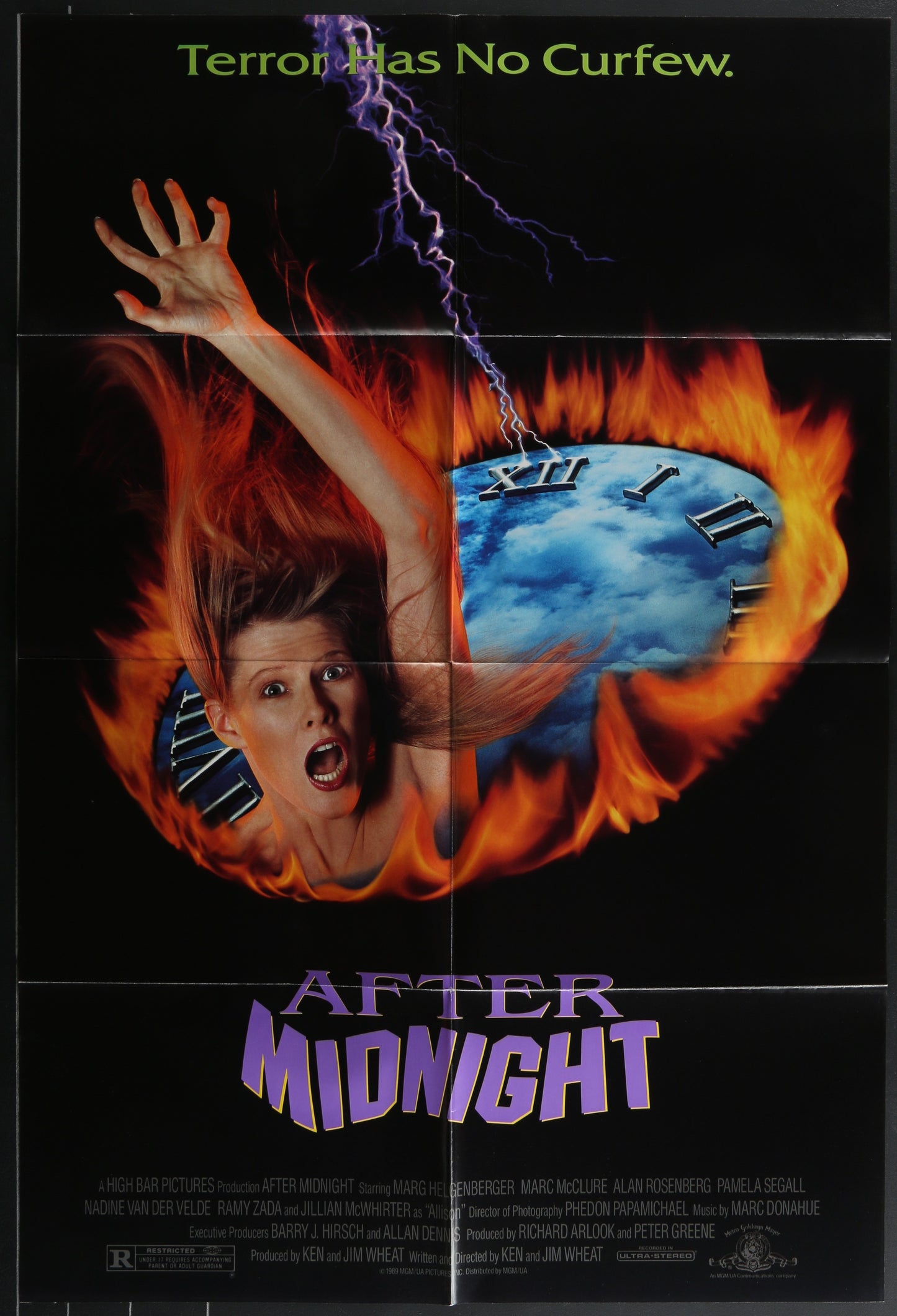 After Midnight Original One Sheet Movie Poster