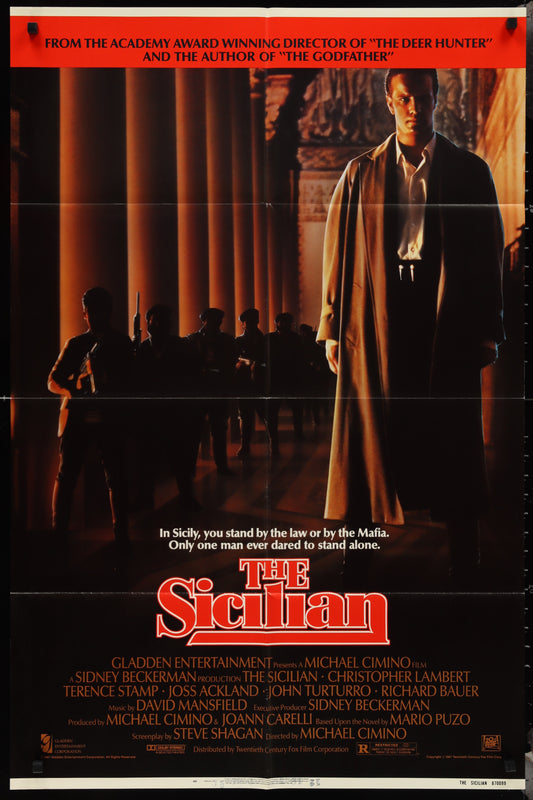 The Sicilian (1987) Original US One Sheet Movie Poster