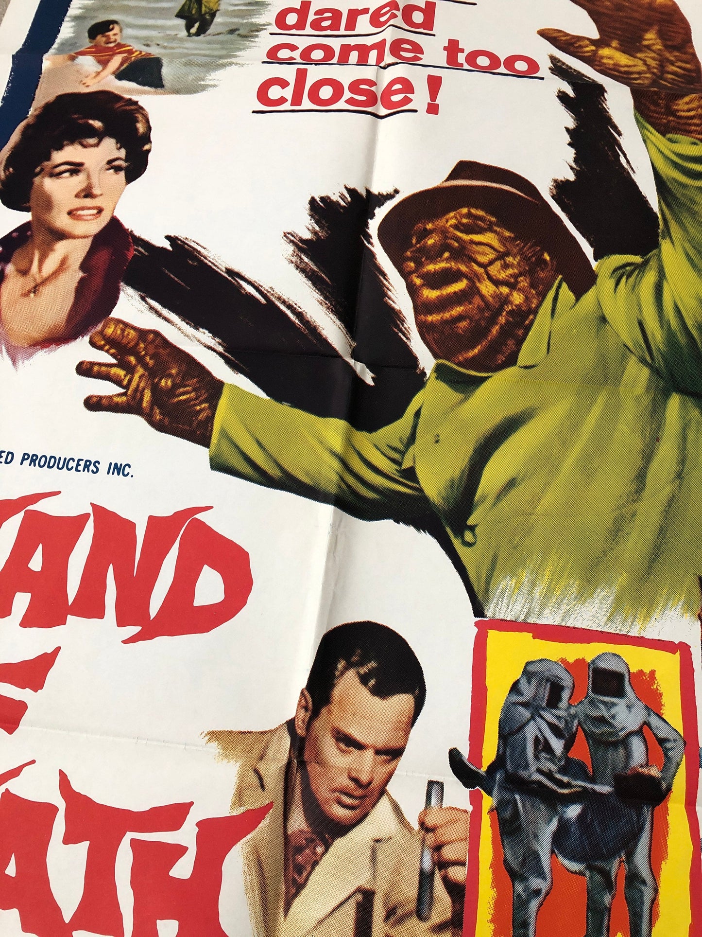 Hand Of Death (1962) Original US One Sheet Cinema Poster