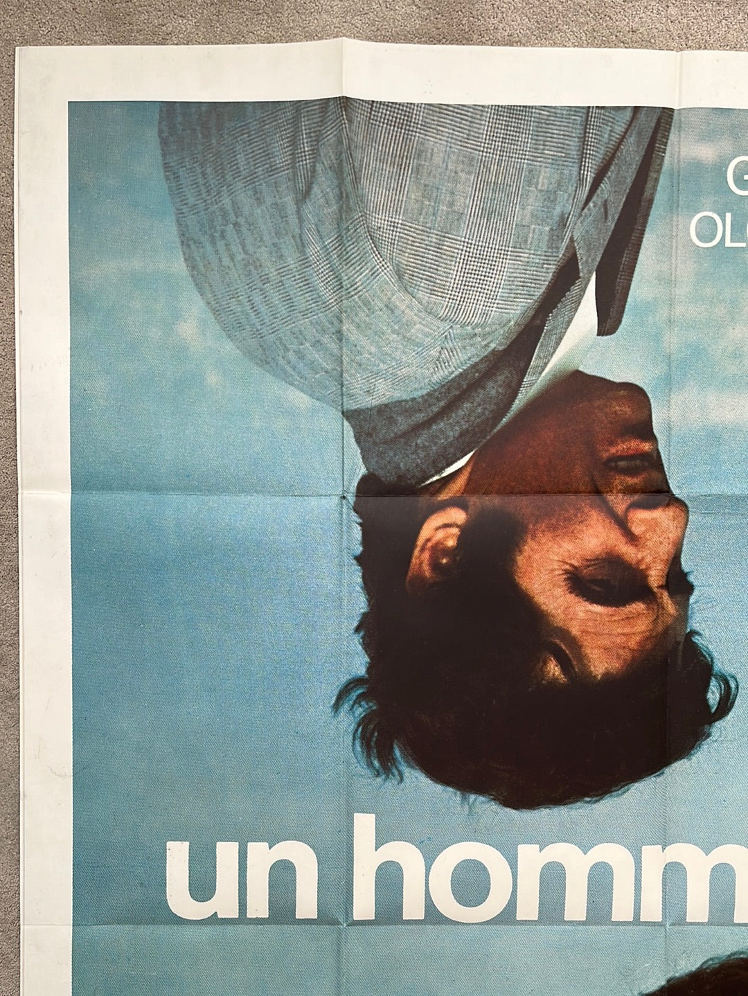 Un Homme Libre (1973) Original French One Panel Cinema Poster