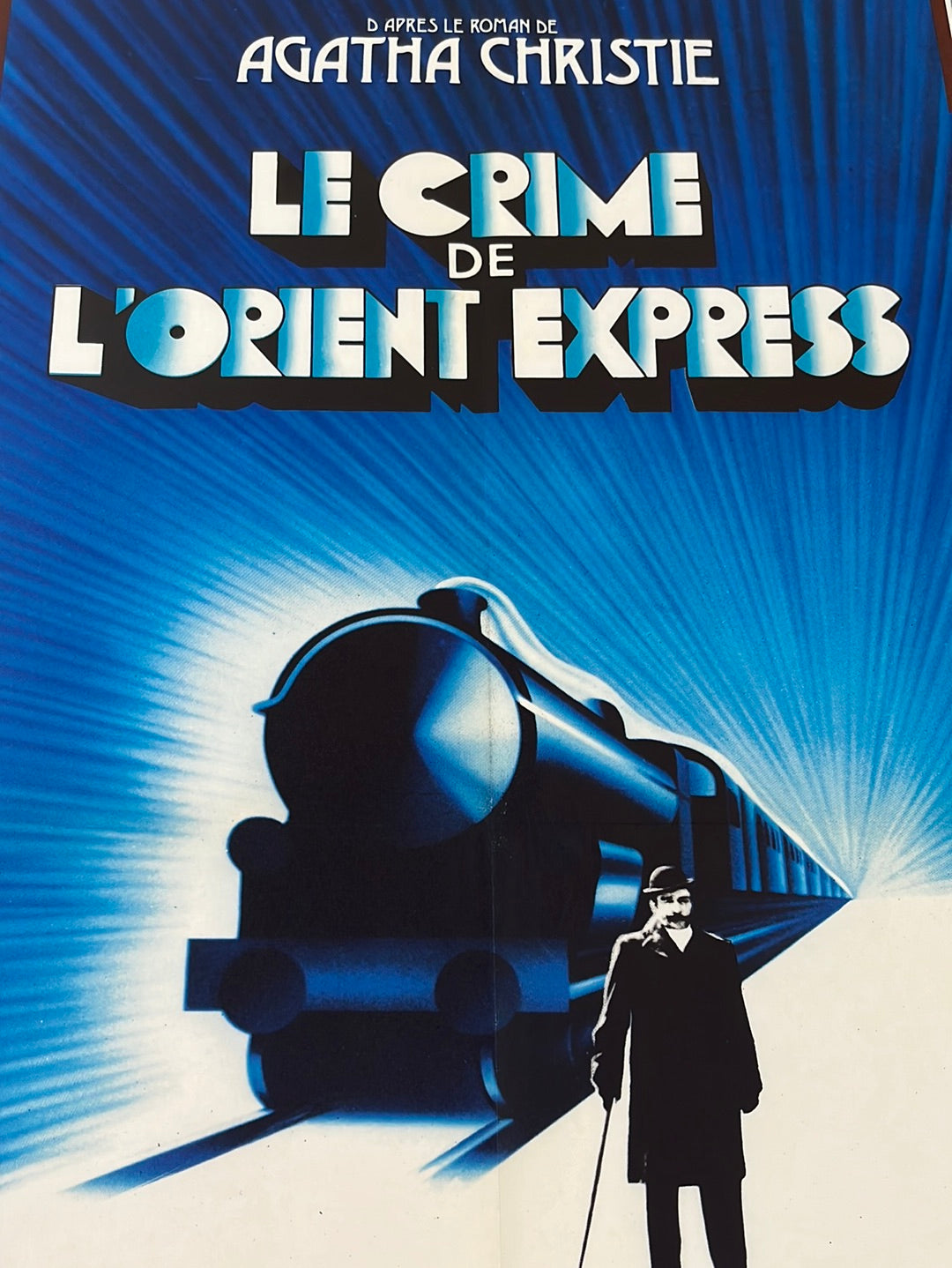 Murder On The Orient Express - Le Crime De L'Orient Express (1974) Original French Affiche Cinema Poster