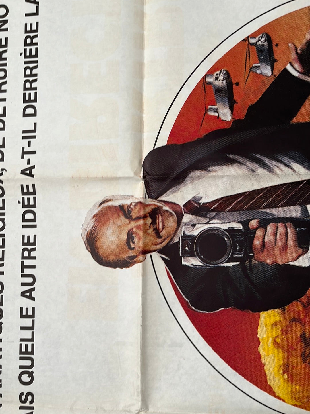 Wrong Is Right (1982) Original French One Panel Cinema Poster