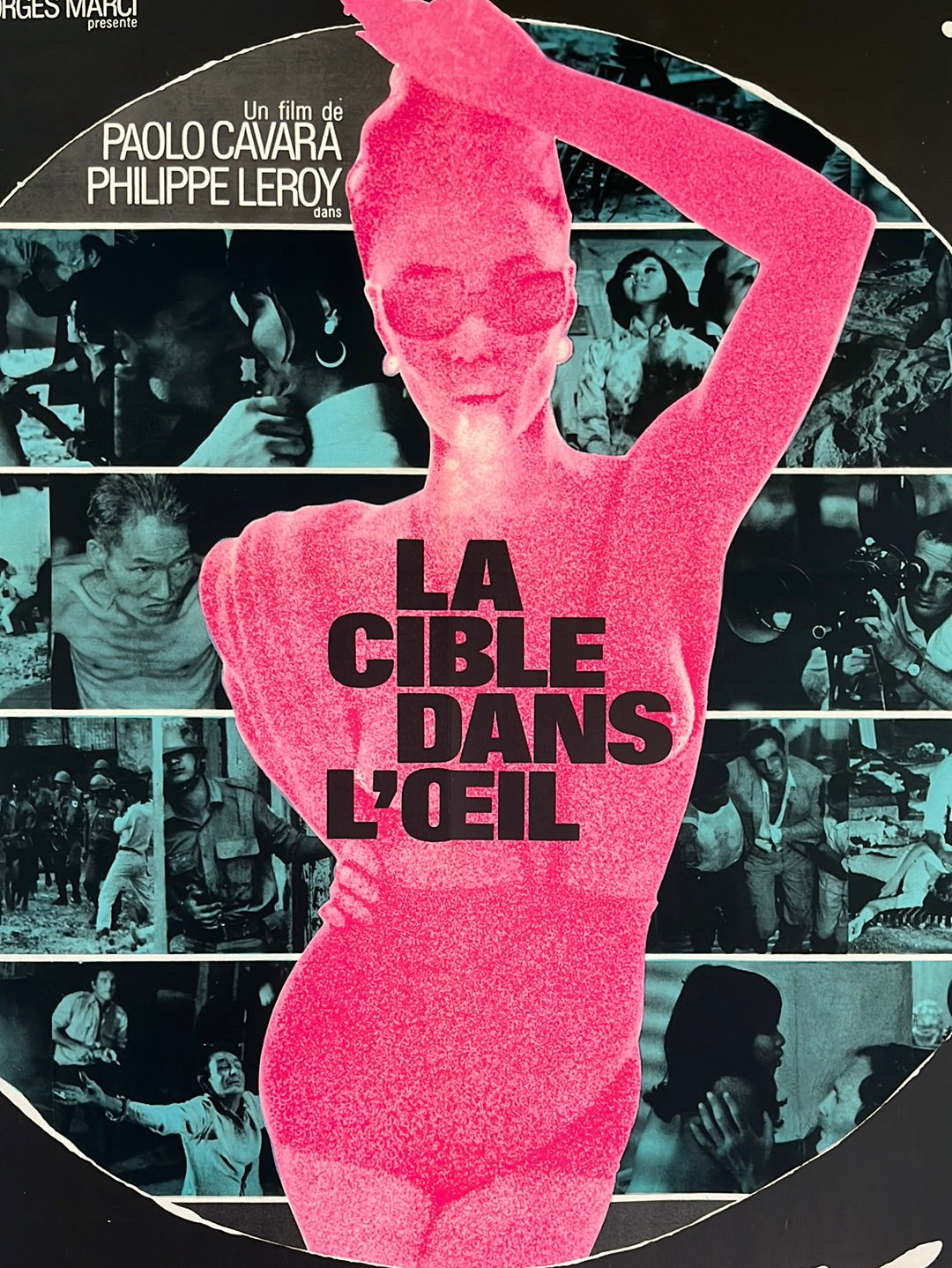 Wild Eye - La Cible Dans L'Oeil (1967) Original French Affiche Cinema Poster