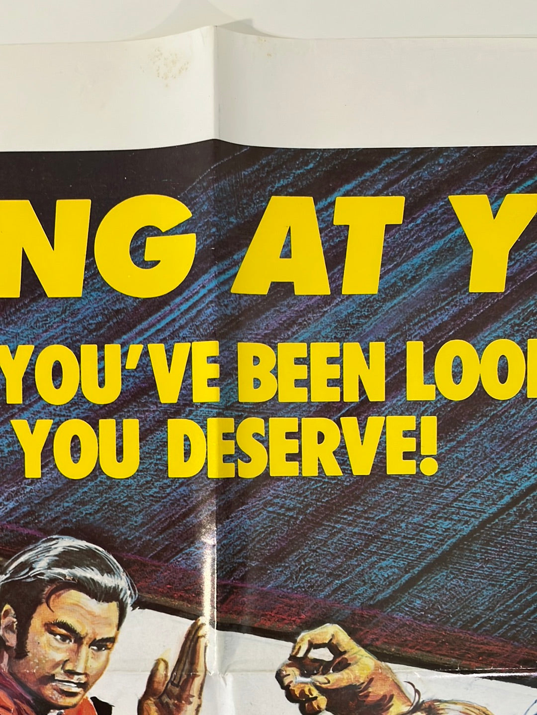 The Eagle’s Showdown (1970s) Original US One Sheet Cinema Poster