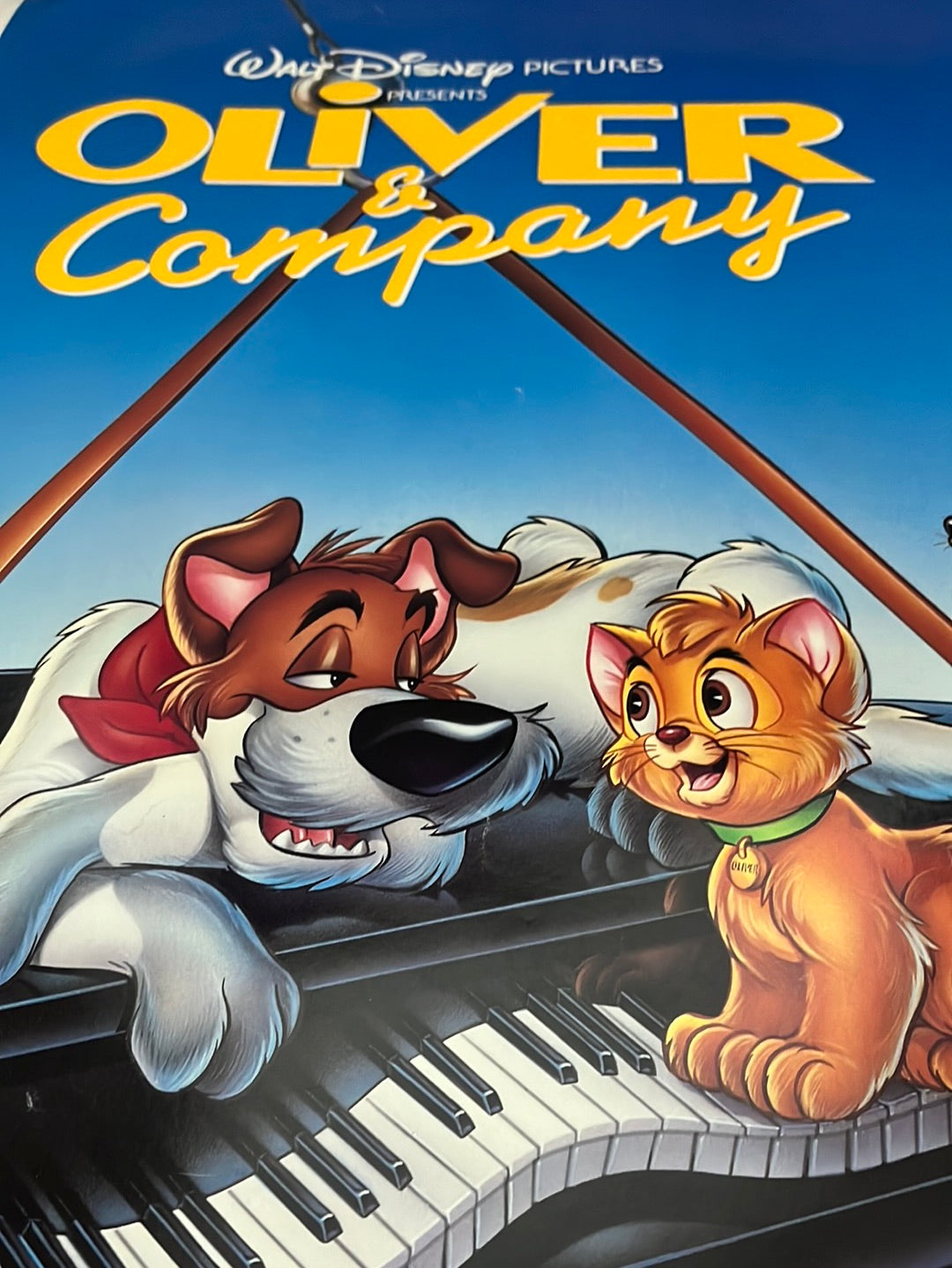 Oliver & Company (1988) Original US One Sheet Cinema Poster.