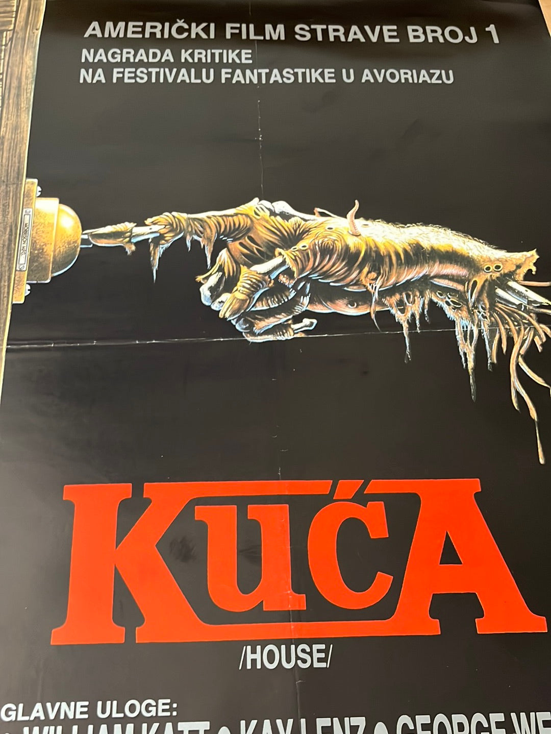 House - Kuca (1986) Original Yugoslavian Cinema Poster