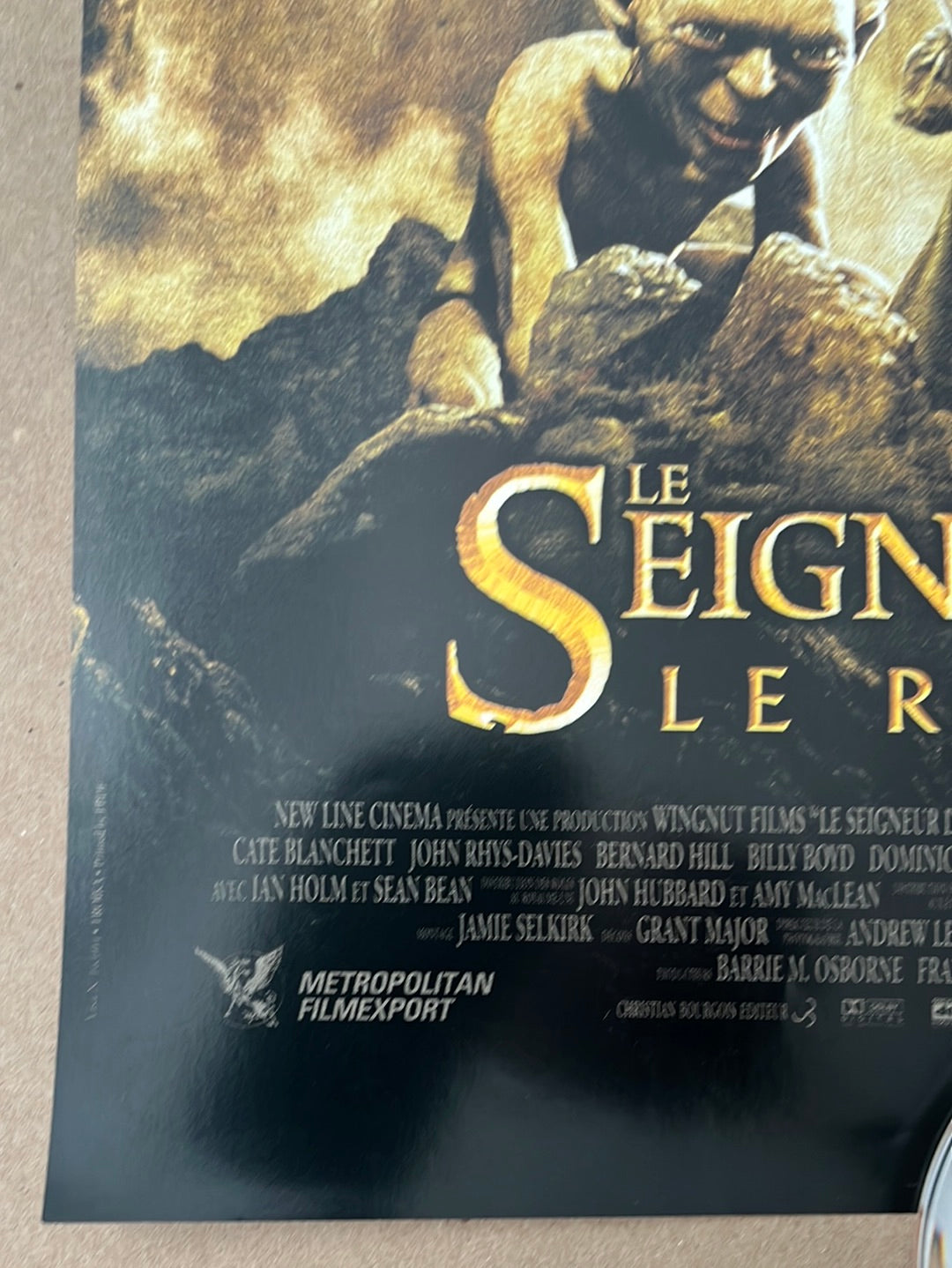 The Lord Of the Rings - Return Of The King (2003) Original French 'Petite' Cinema Poster