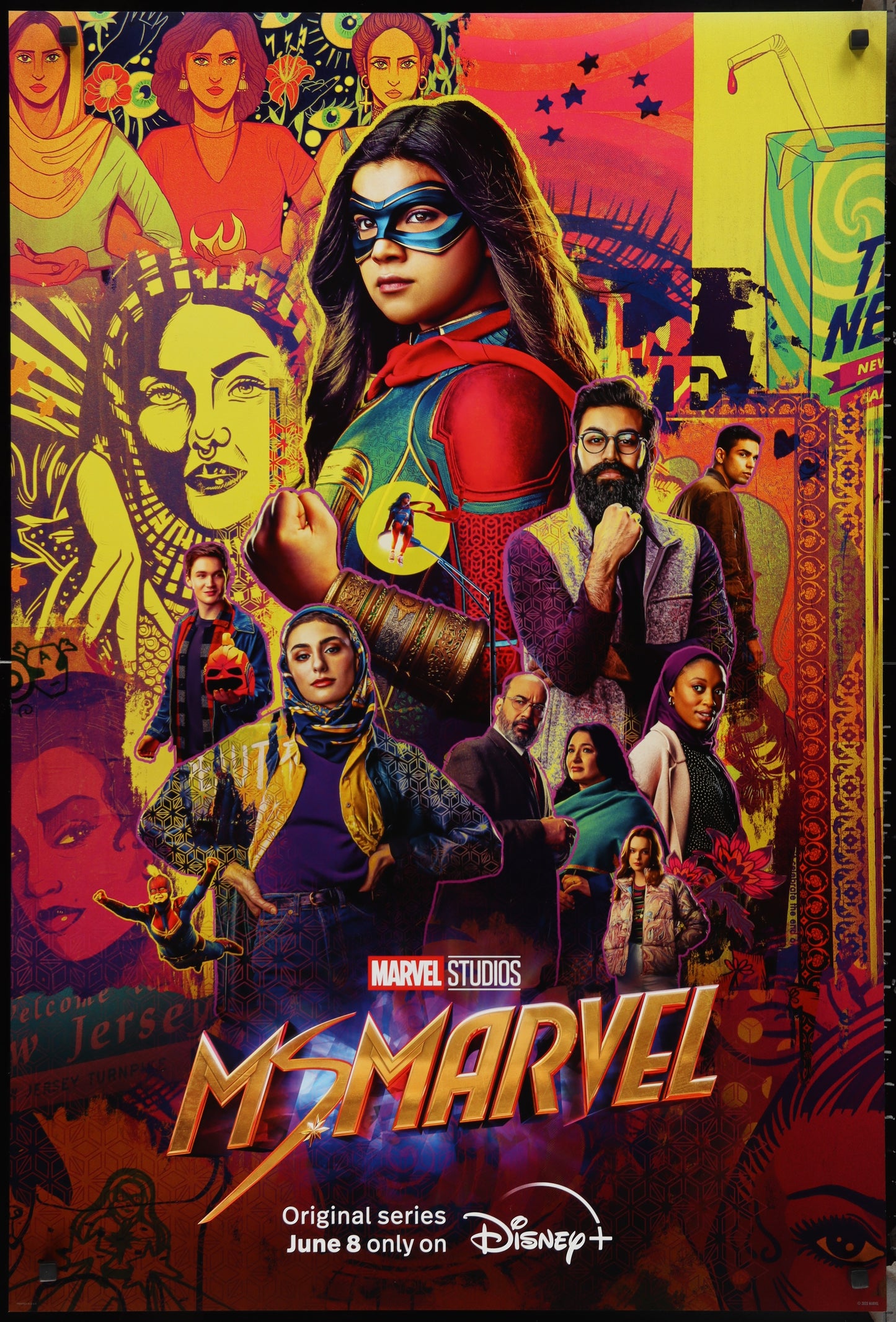 Ms. Marvel (2022) Original US One Sheet TV Poster
