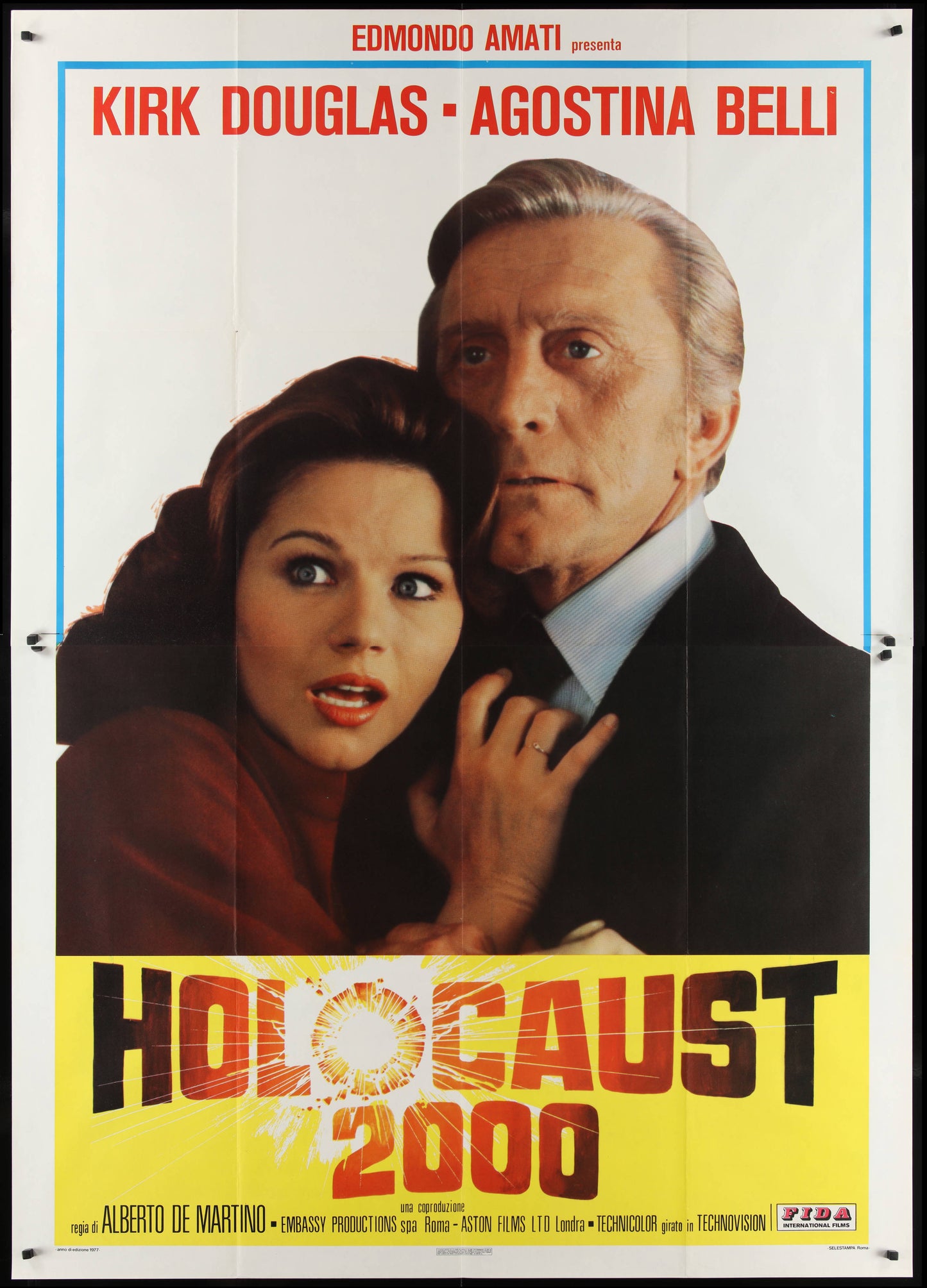 Holocaust 2000 (1977) Original Italian One Panel Movie Poster