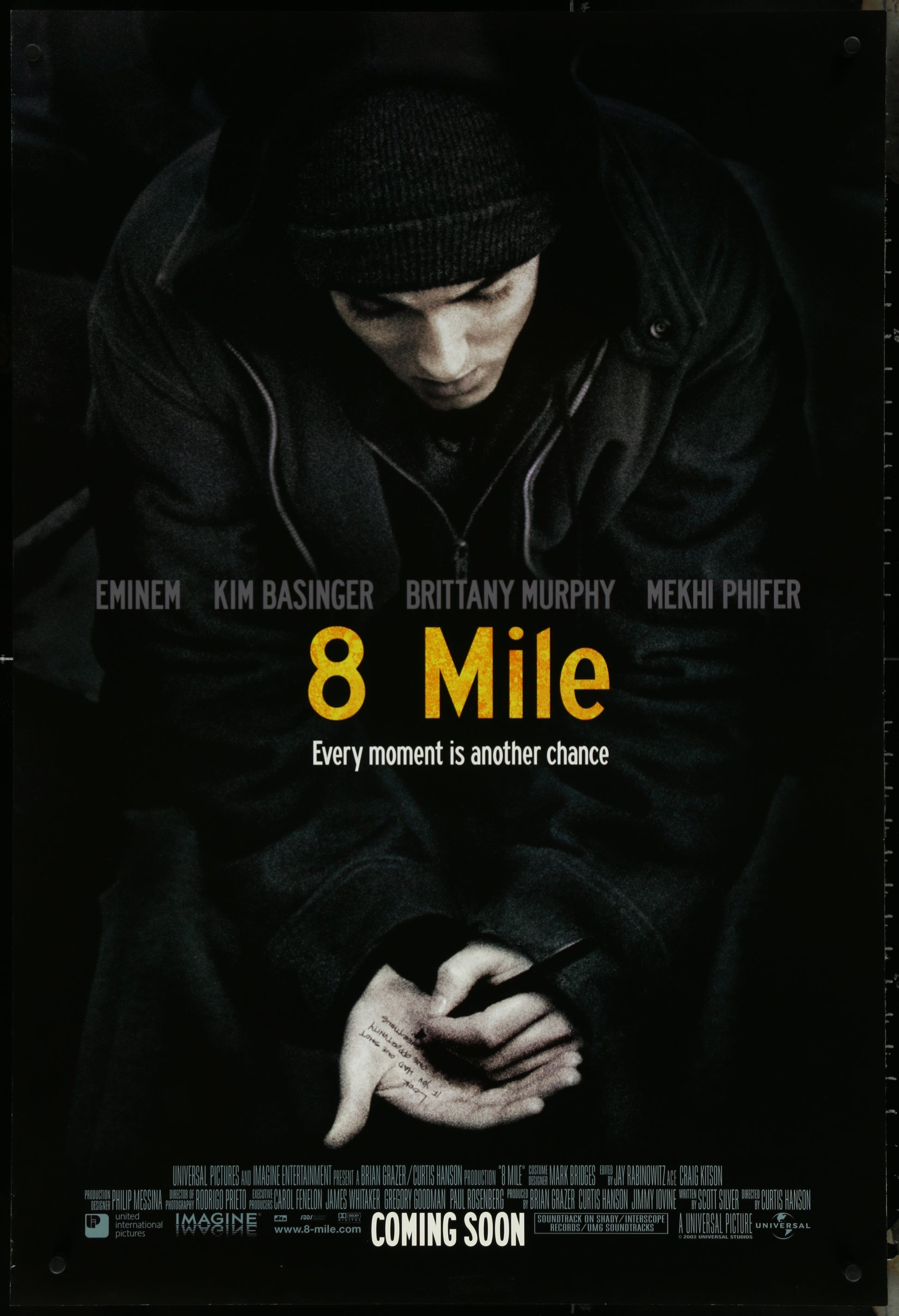 8 Mile (2002) Original US One Sheet Movie Poster 27x40