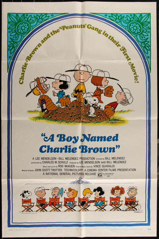 A Boy Named Charlie Brown (1969) Original US One Sheet Movie Poster