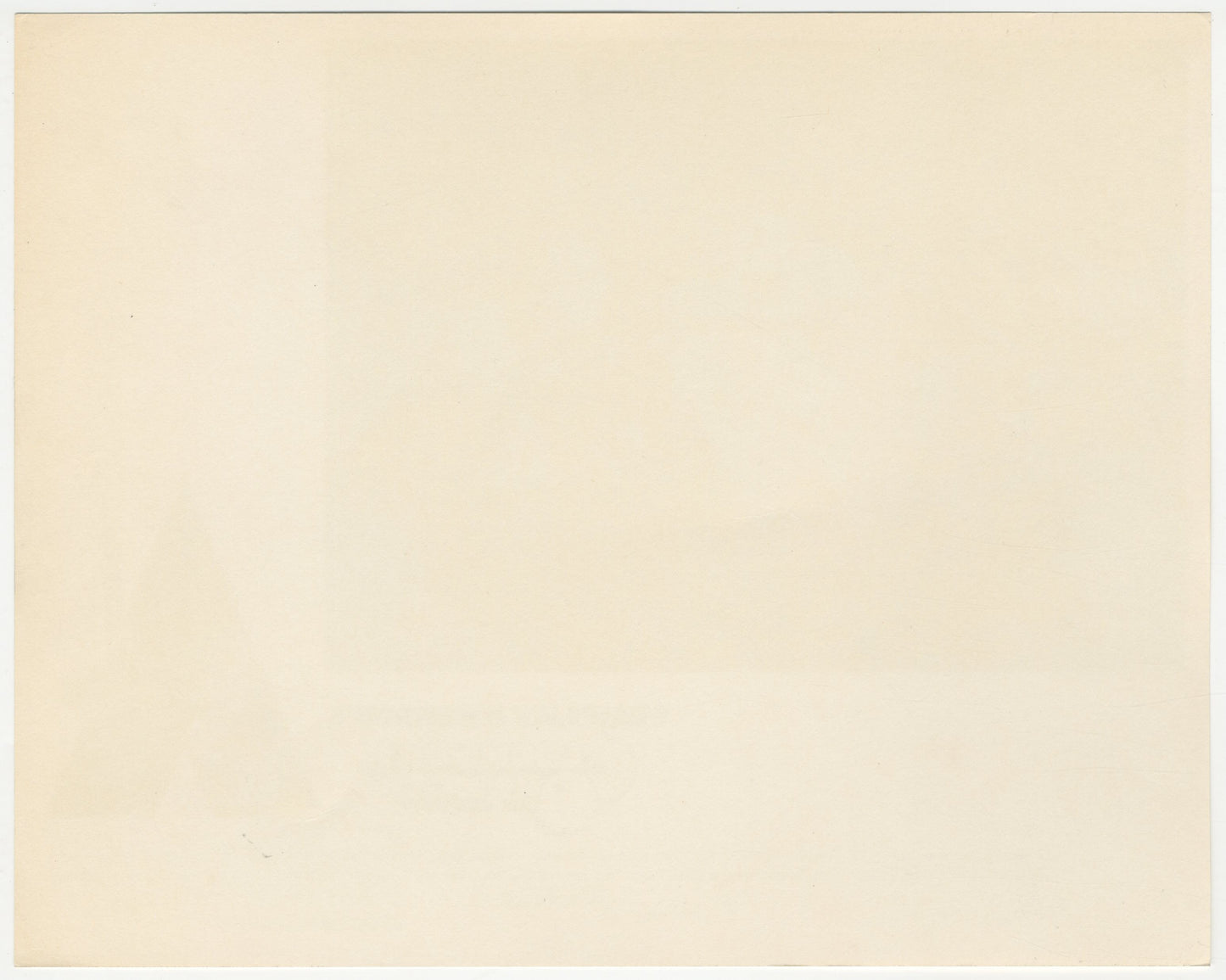 A Clockwork Orange (1972) Original Mini Lobby Card (LC#1) reverse