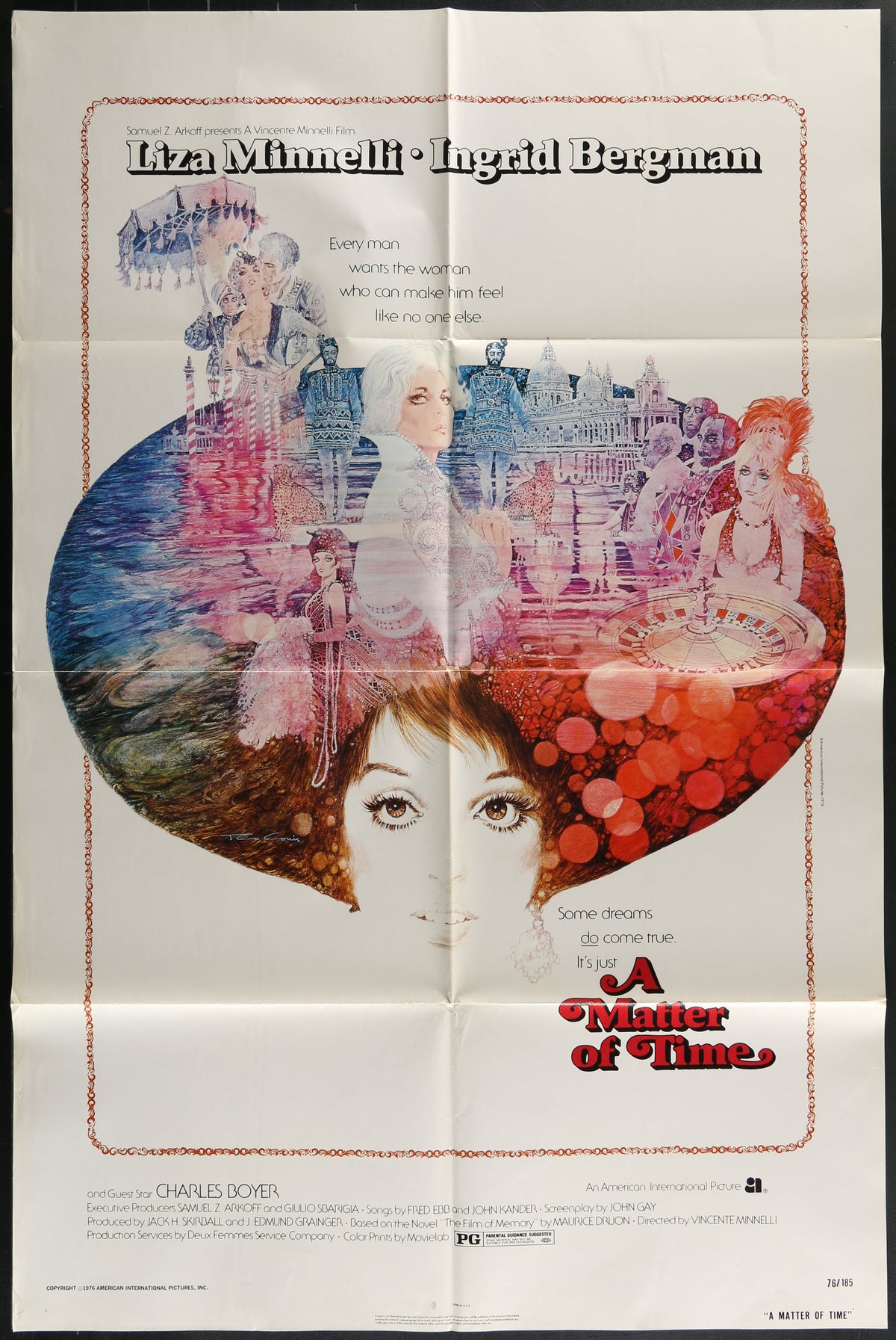 A Matter of Time (1976) Original US One Sheet Movie Poster