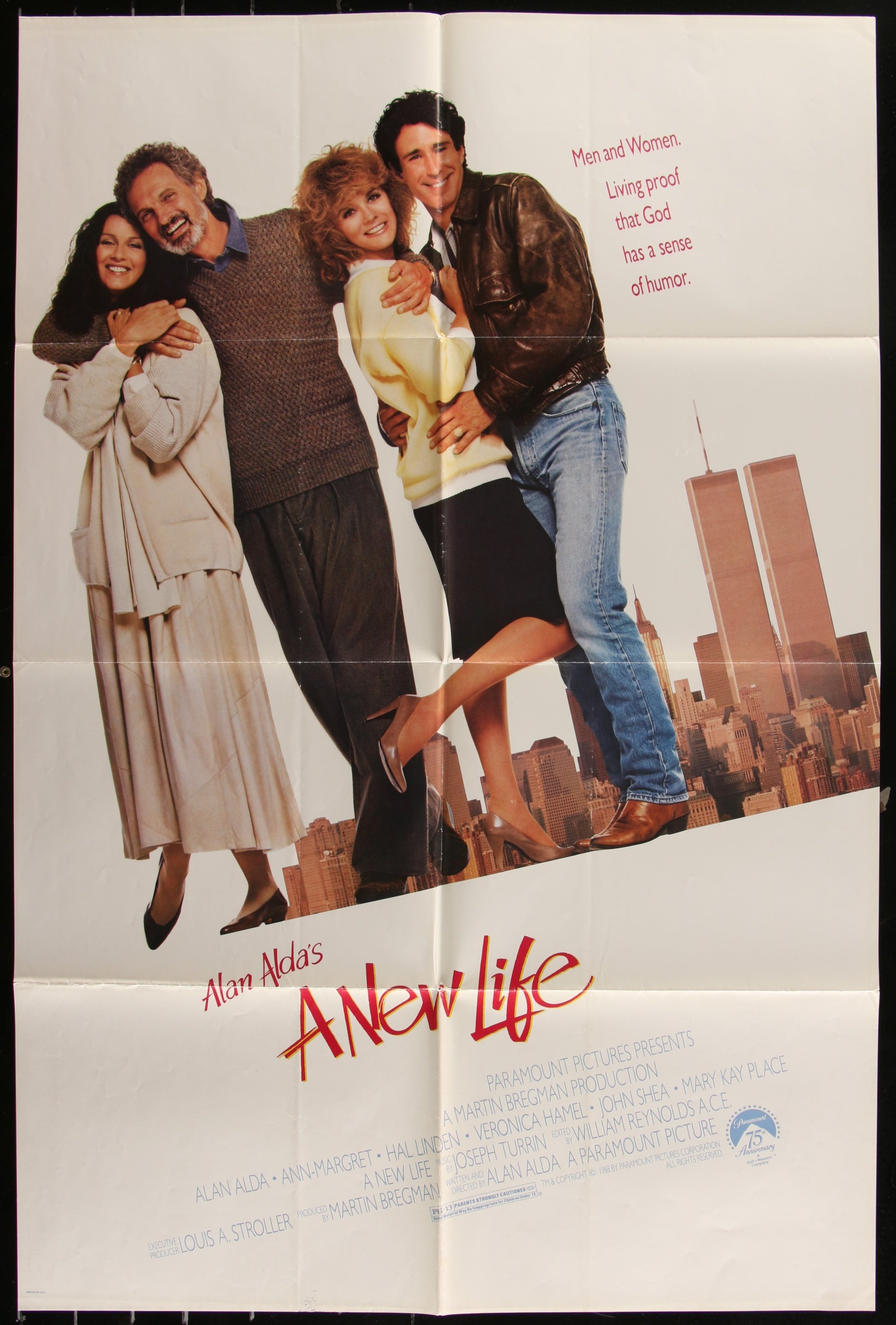 A New Life (1988) Original US One Sheet Movie Poster