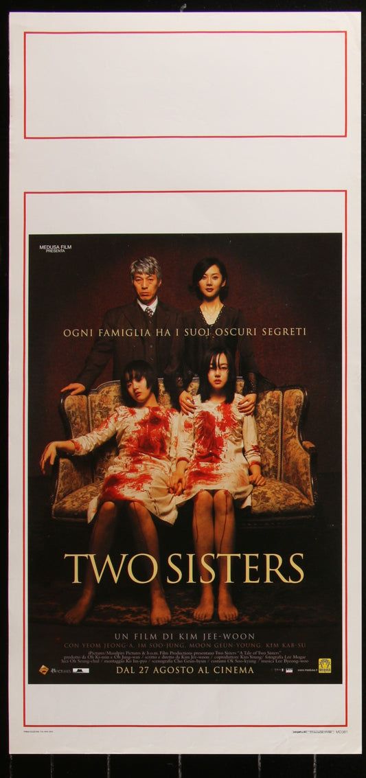 A Tale of Two Sisters (2003) Original Italian Locandina Movie Poster 34 x 70 cm