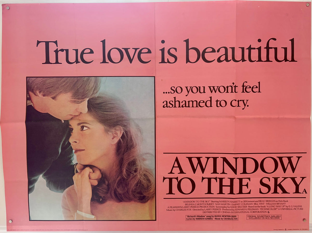 A Window to the Sky (1975) Original UK Quad Movie Poster