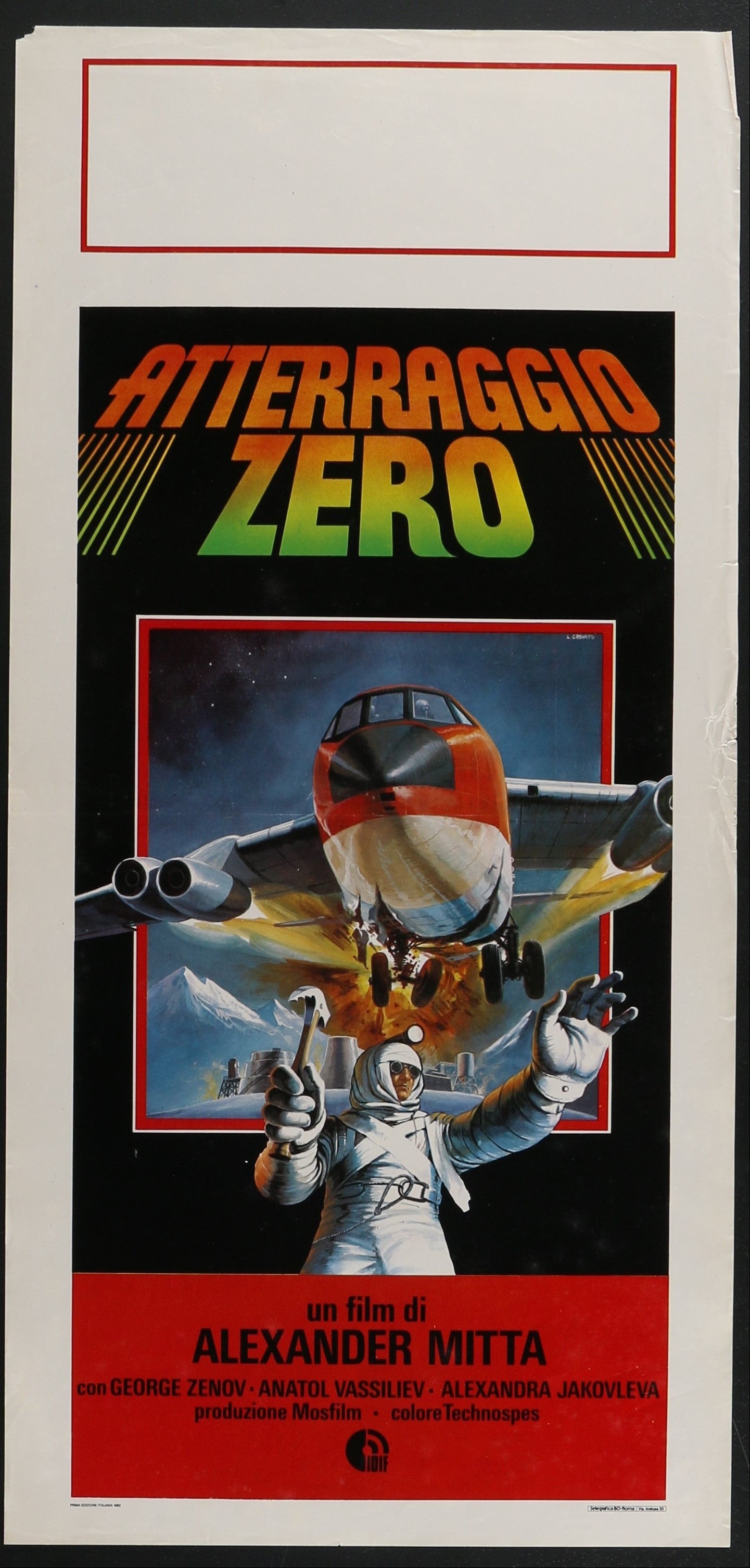 Air Crew (1980) Original Italian Locandina Movie Poster