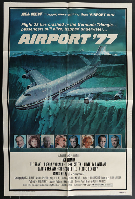 Airport '77 (1977) Original US One Sheet Movie Poster