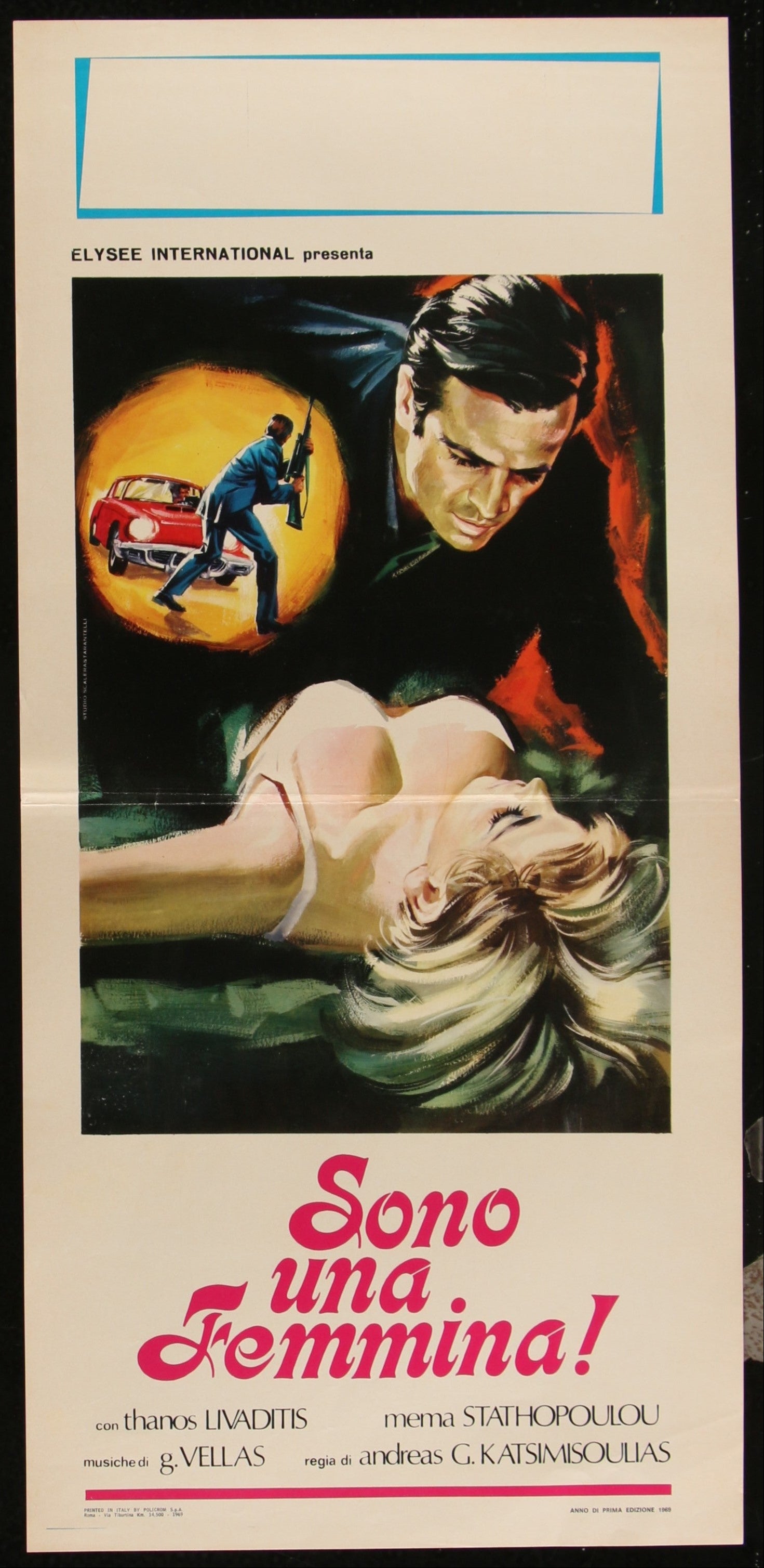 Angels Of Sin (1966) Original Italian Locandina Movie Poster