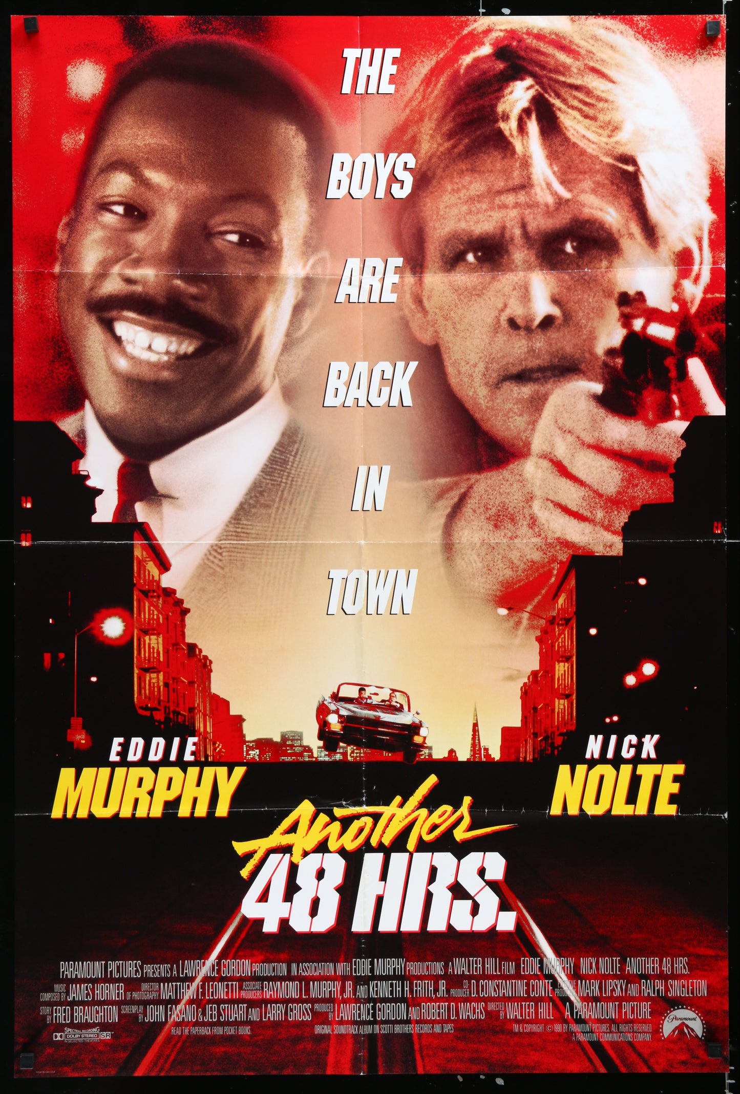 Another 48 Hrs. (1990) Original US One Sheet Movie Poster