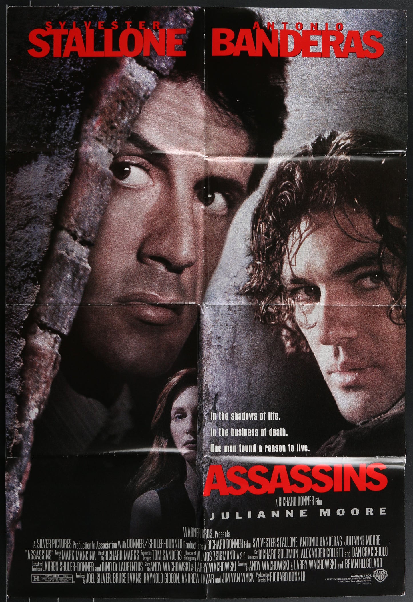 Assassins (1995) Original US One Sheet Movie Poster