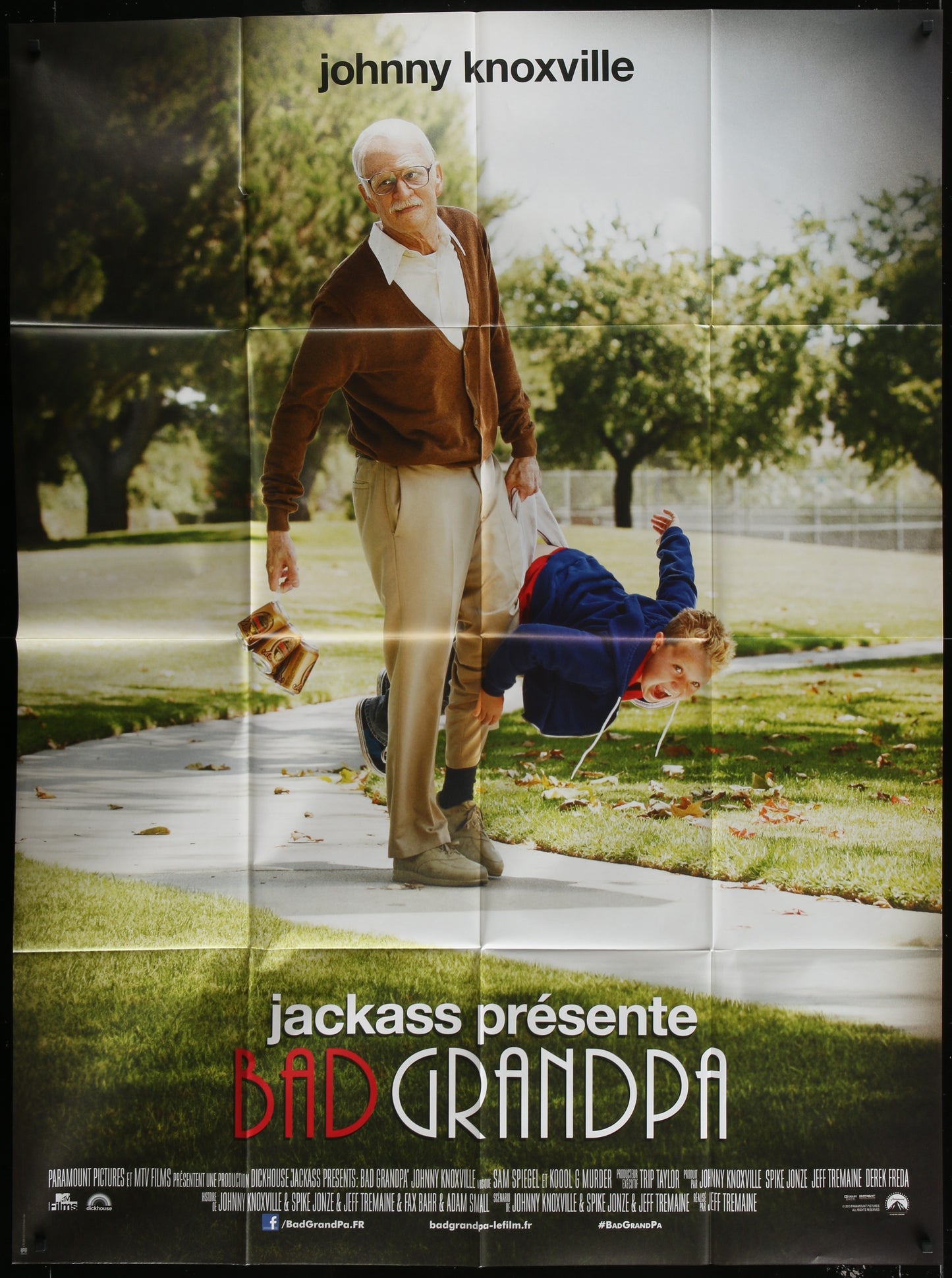 Bad Grandpa (2013) Original French Grande Movie Poster 117 x 157 cm