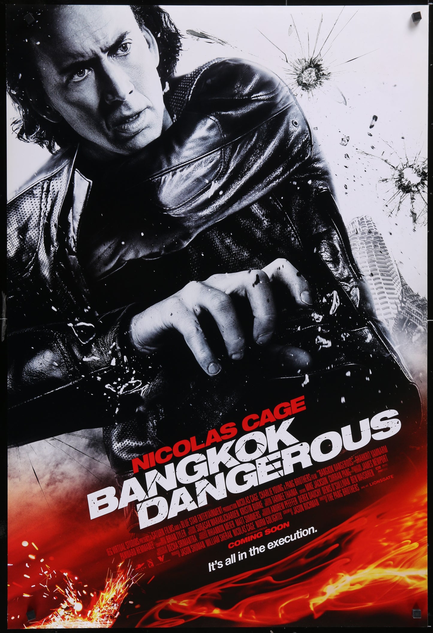 Bangkok Dangerous (2008) Original US One Sheet Movie Poster
