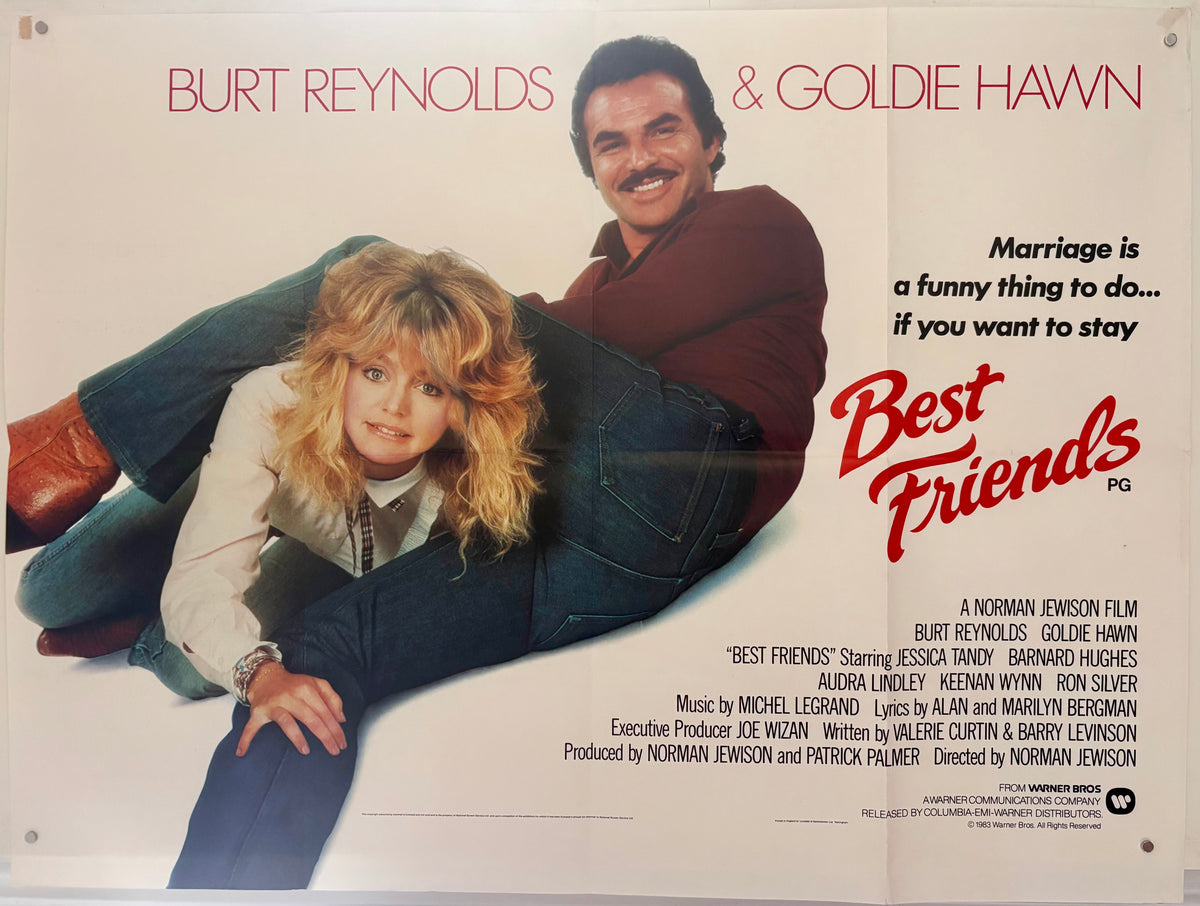 Best Friends (1982) Original UK Quad Movie Poster